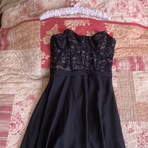 Lace corset dress